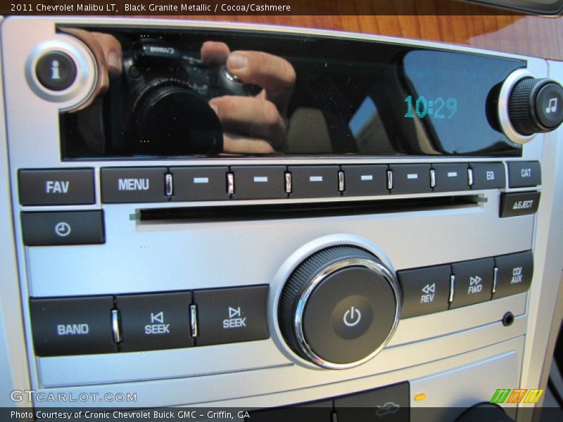 Black Granite Metallic / Cocoa/Cashmere 2011 Chevrolet Malibu LT