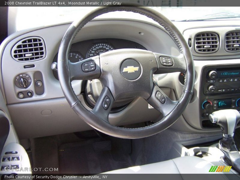 Moondust Metallic / Light Gray 2008 Chevrolet TrailBlazer LT 4x4