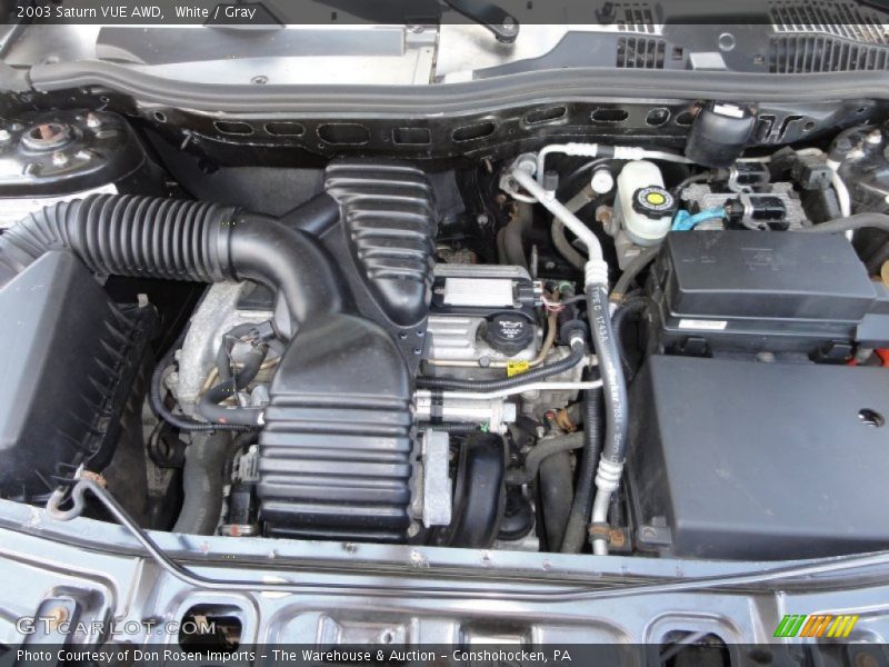 White / Gray 2003 Saturn VUE AWD