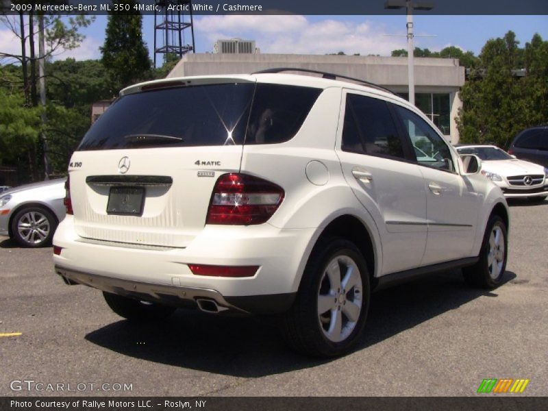 Arctic White / Cashmere 2009 Mercedes-Benz ML 350 4Matic