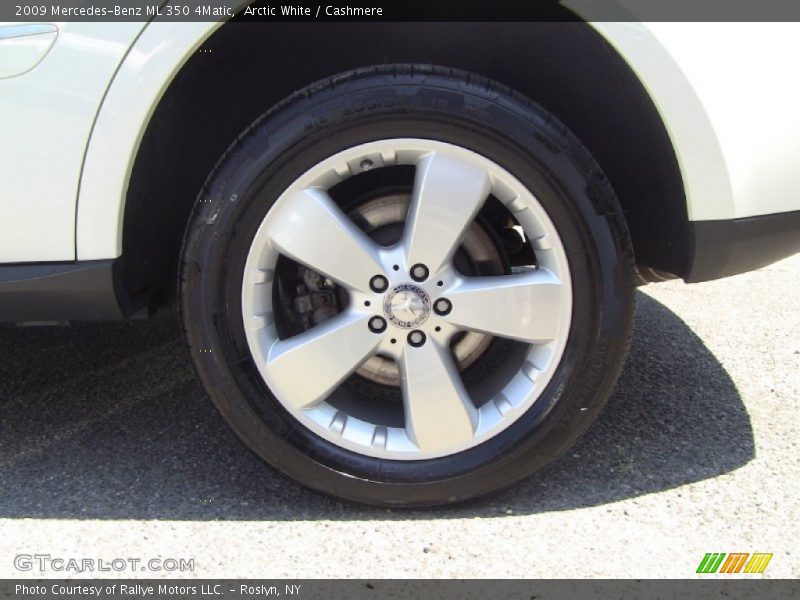 Arctic White / Cashmere 2009 Mercedes-Benz ML 350 4Matic