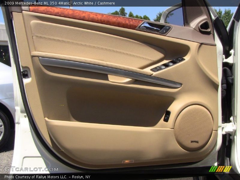 Arctic White / Cashmere 2009 Mercedes-Benz ML 350 4Matic