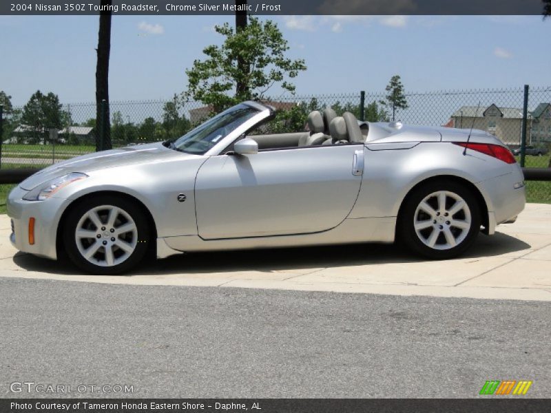 Chrome Silver Metallic / Frost 2004 Nissan 350Z Touring Roadster