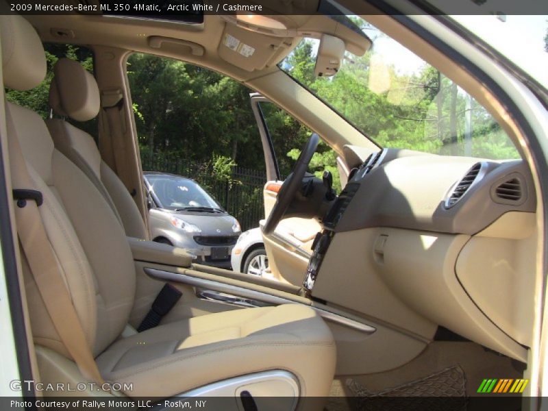 Arctic White / Cashmere 2009 Mercedes-Benz ML 350 4Matic