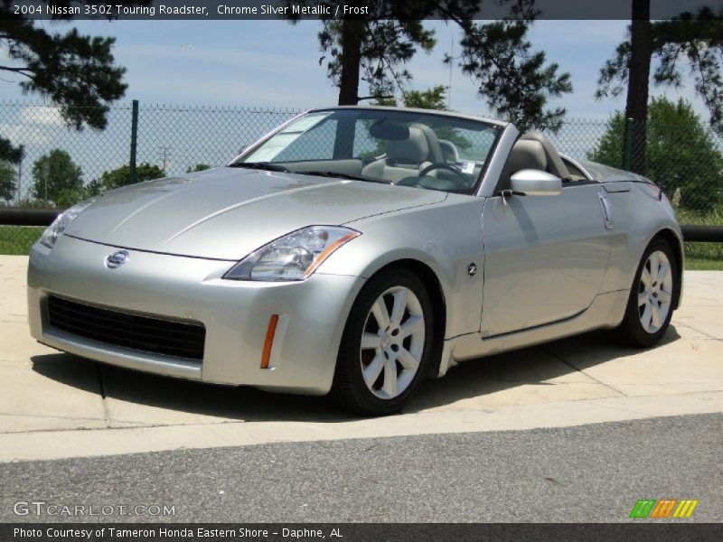 Chrome Silver Metallic / Frost 2004 Nissan 350Z Touring Roadster