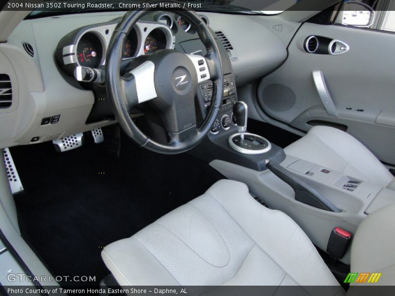 Chrome Silver Metallic / Frost 2004 Nissan 350Z Touring Roadster