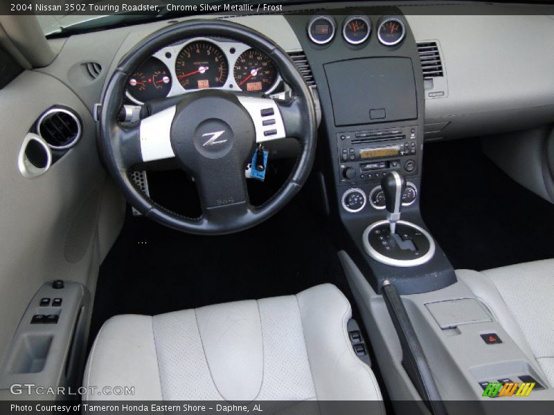 Chrome Silver Metallic / Frost 2004 Nissan 350Z Touring Roadster