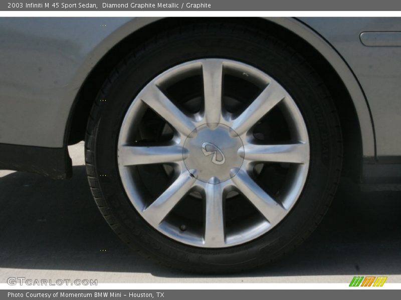 Diamond Graphite Metallic / Graphite 2003 Infiniti M 45 Sport Sedan