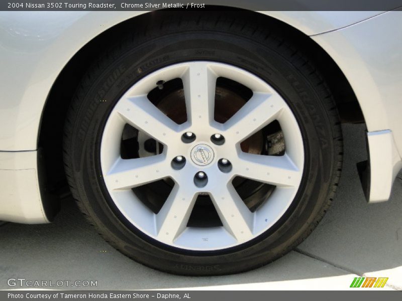 Chrome Silver Metallic / Frost 2004 Nissan 350Z Touring Roadster