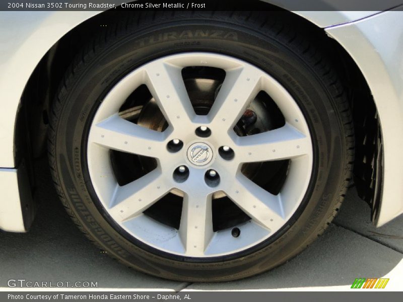 Chrome Silver Metallic / Frost 2004 Nissan 350Z Touring Roadster