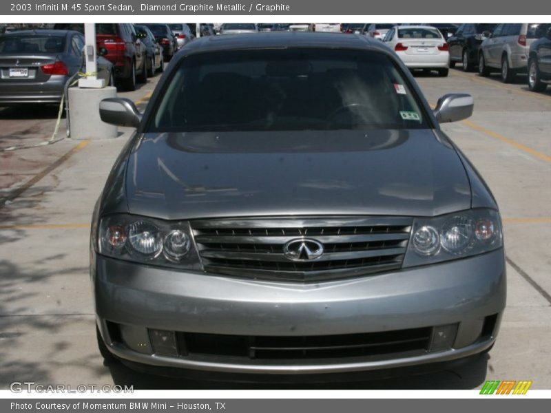 Diamond Graphite Metallic / Graphite 2003 Infiniti M 45 Sport Sedan