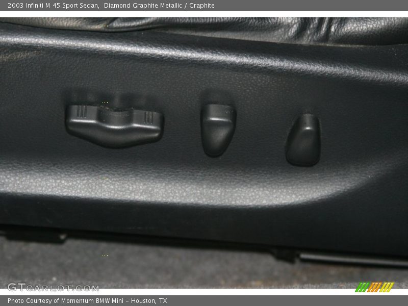 Diamond Graphite Metallic / Graphite 2003 Infiniti M 45 Sport Sedan