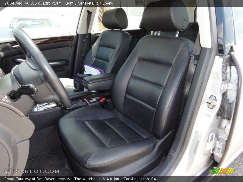  2004 A6 3.0 quattro Avant Ebony Interior