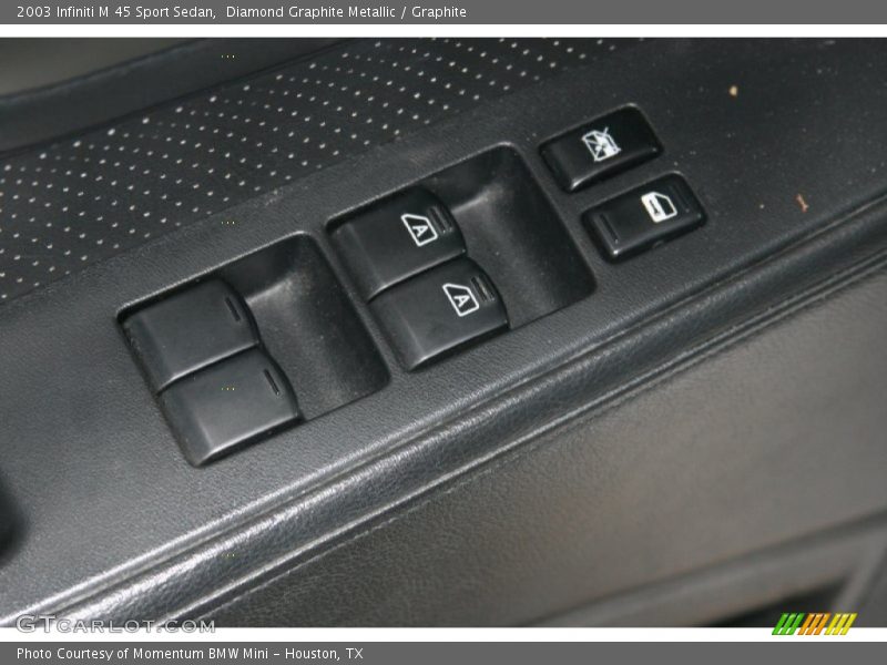 Diamond Graphite Metallic / Graphite 2003 Infiniti M 45 Sport Sedan