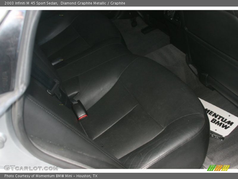 Diamond Graphite Metallic / Graphite 2003 Infiniti M 45 Sport Sedan