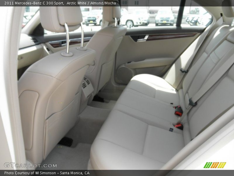 Arctic White / Almond/Mocha 2011 Mercedes-Benz C 300 Sport