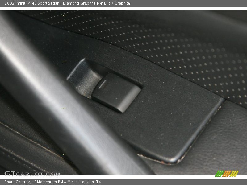 Diamond Graphite Metallic / Graphite 2003 Infiniti M 45 Sport Sedan