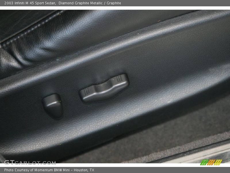 Diamond Graphite Metallic / Graphite 2003 Infiniti M 45 Sport Sedan