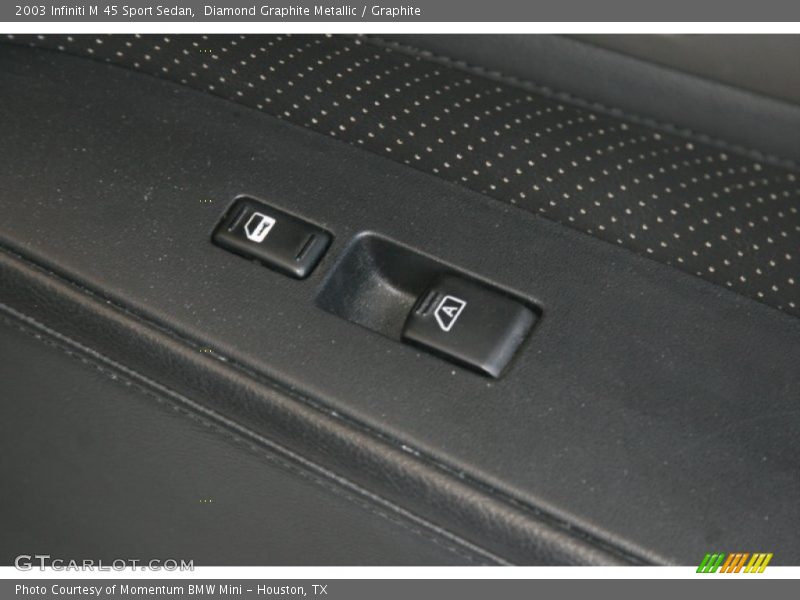 Diamond Graphite Metallic / Graphite 2003 Infiniti M 45 Sport Sedan