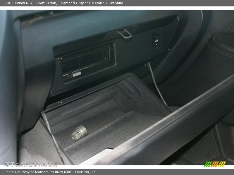 Diamond Graphite Metallic / Graphite 2003 Infiniti M 45 Sport Sedan