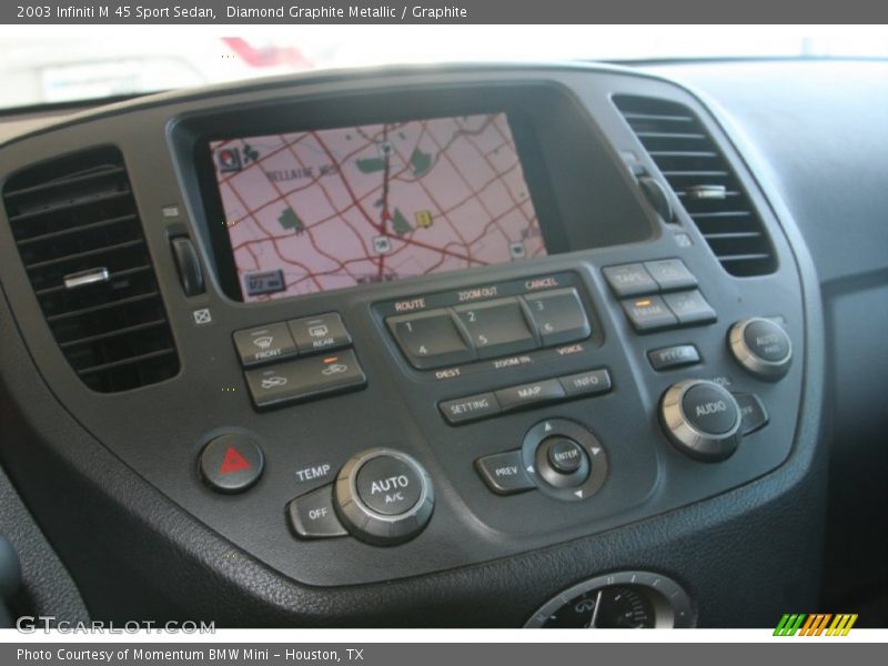 Diamond Graphite Metallic / Graphite 2003 Infiniti M 45 Sport Sedan