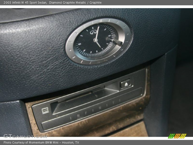 Diamond Graphite Metallic / Graphite 2003 Infiniti M 45 Sport Sedan