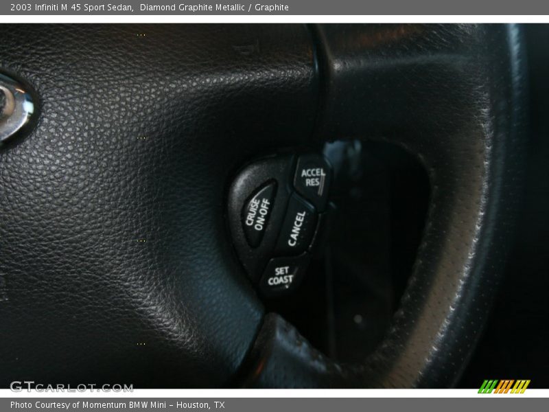 Diamond Graphite Metallic / Graphite 2003 Infiniti M 45 Sport Sedan
