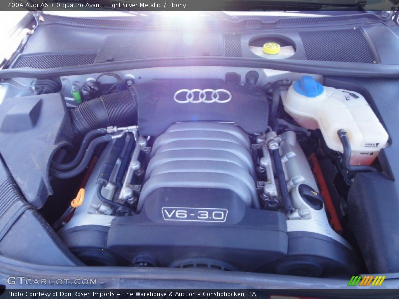  2004 A6 3.0 quattro Avant Engine - 3.0 Liter DOHC 30-Valve V6