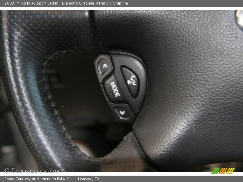 Diamond Graphite Metallic / Graphite 2003 Infiniti M 45 Sport Sedan