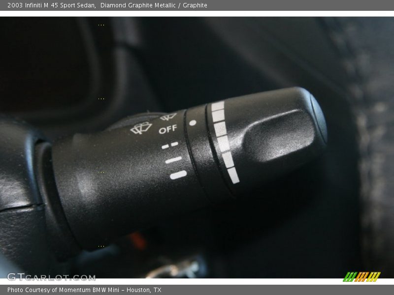 Diamond Graphite Metallic / Graphite 2003 Infiniti M 45 Sport Sedan