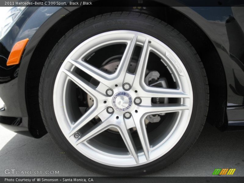 Black / Black 2011 Mercedes-Benz C 300 Sport