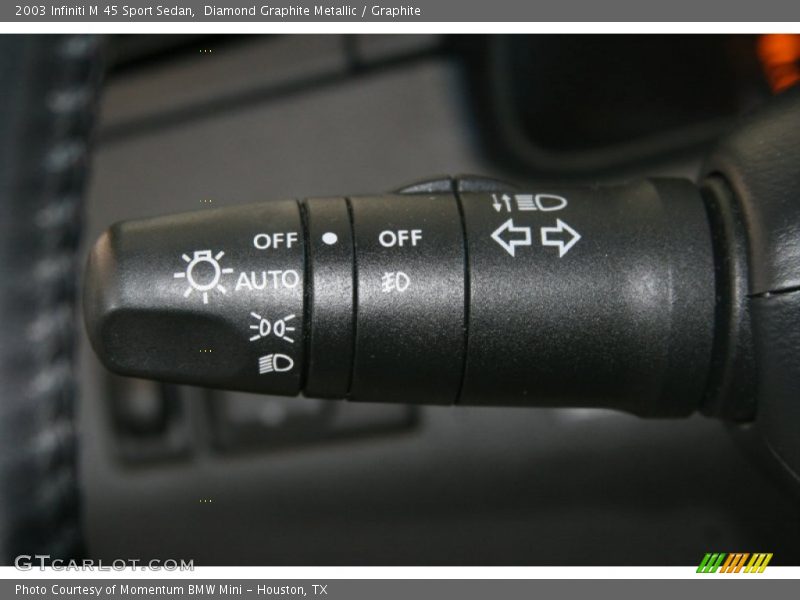 Diamond Graphite Metallic / Graphite 2003 Infiniti M 45 Sport Sedan