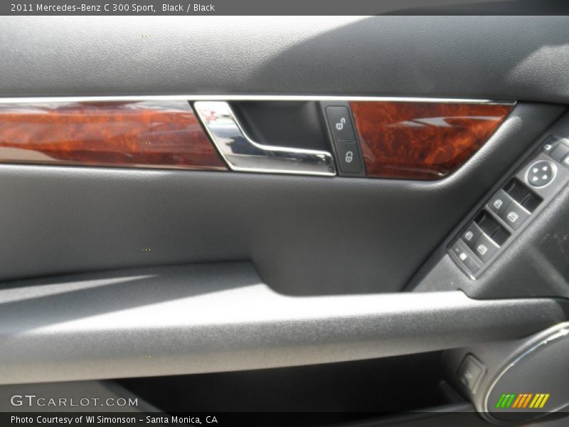Black / Black 2011 Mercedes-Benz C 300 Sport