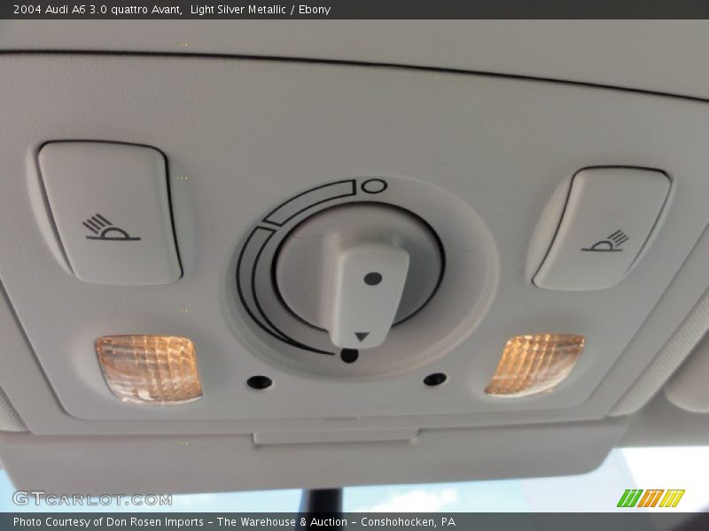 Controls of 2004 A6 3.0 quattro Avant
