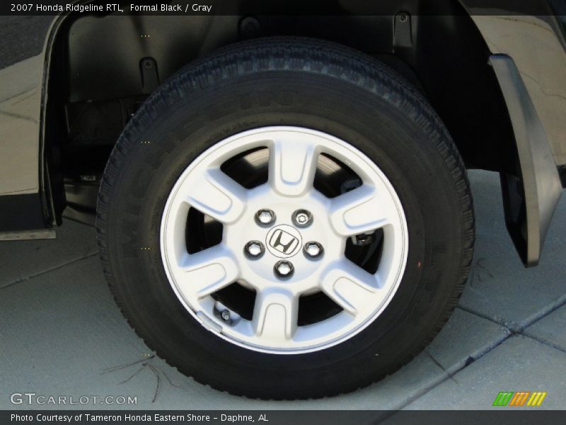 Formal Black / Gray 2007 Honda Ridgeline RTL