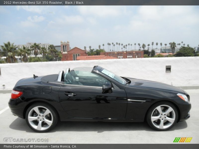  2012 SLK 350 Roadster Black