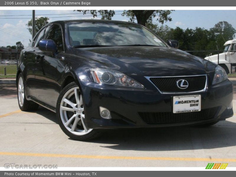 Black Onyx / Cashmere Beige 2006 Lexus IS 350