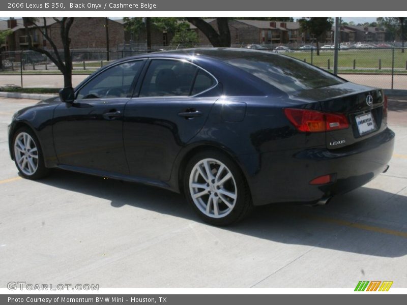 Black Onyx / Cashmere Beige 2006 Lexus IS 350