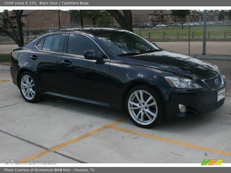 Black Onyx / Cashmere Beige 2006 Lexus IS 350