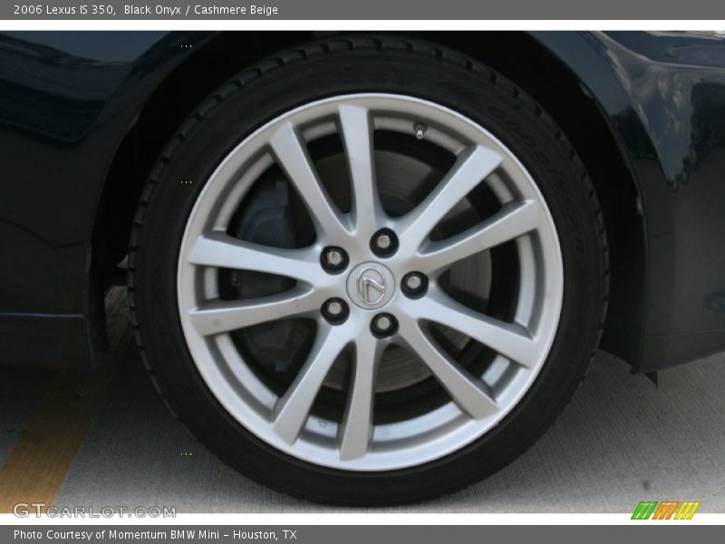 Black Onyx / Cashmere Beige 2006 Lexus IS 350