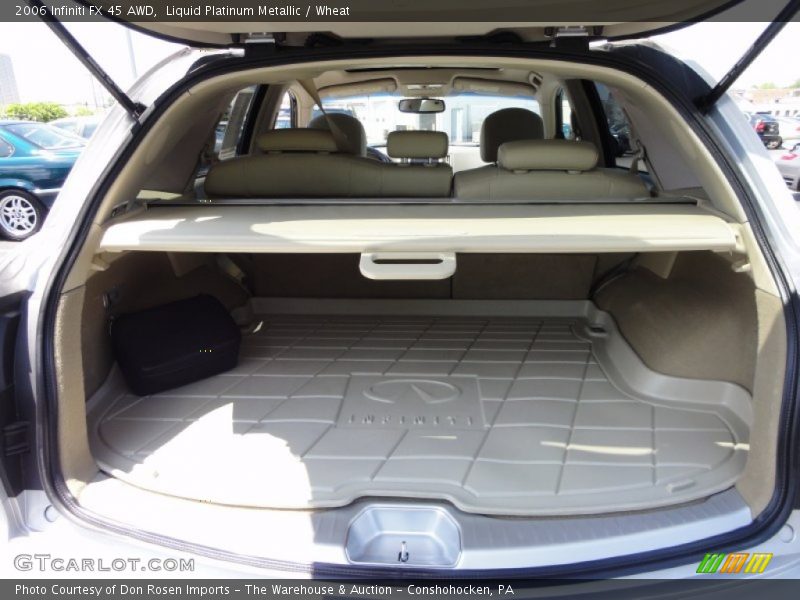 Liquid Platinum Metallic / Wheat 2006 Infiniti FX 45 AWD