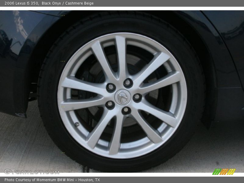 Black Onyx / Cashmere Beige 2006 Lexus IS 350