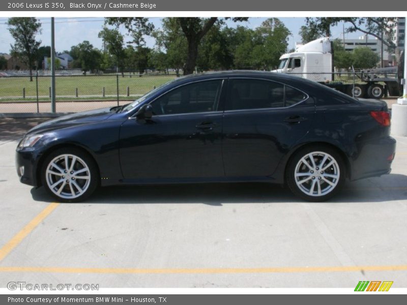 Black Onyx / Cashmere Beige 2006 Lexus IS 350