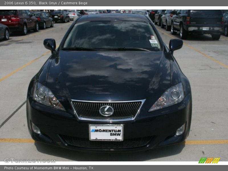 Black Onyx / Cashmere Beige 2006 Lexus IS 350