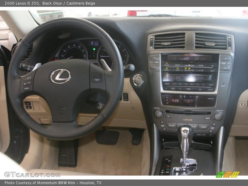 Black Onyx / Cashmere Beige 2006 Lexus IS 350