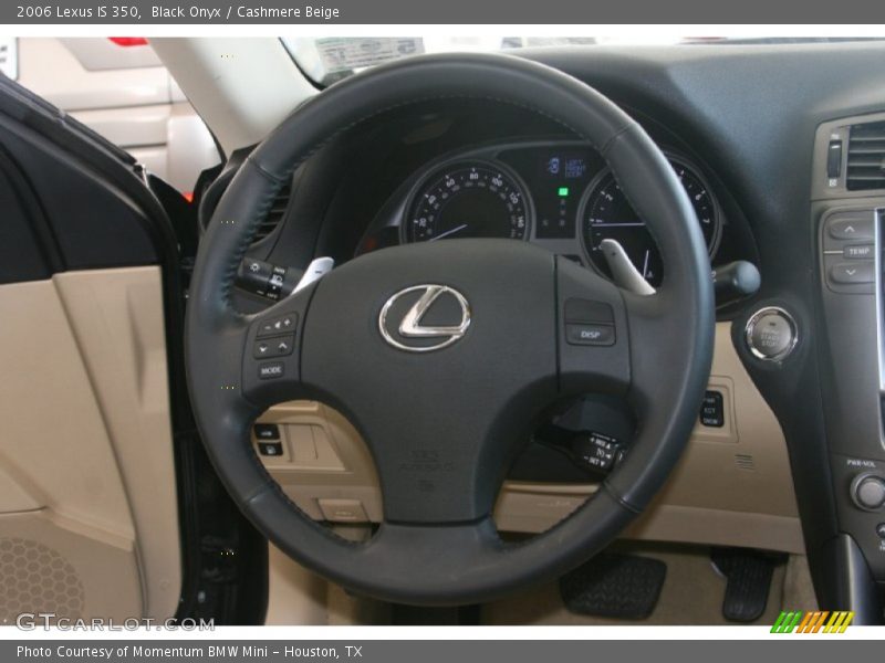 Black Onyx / Cashmere Beige 2006 Lexus IS 350