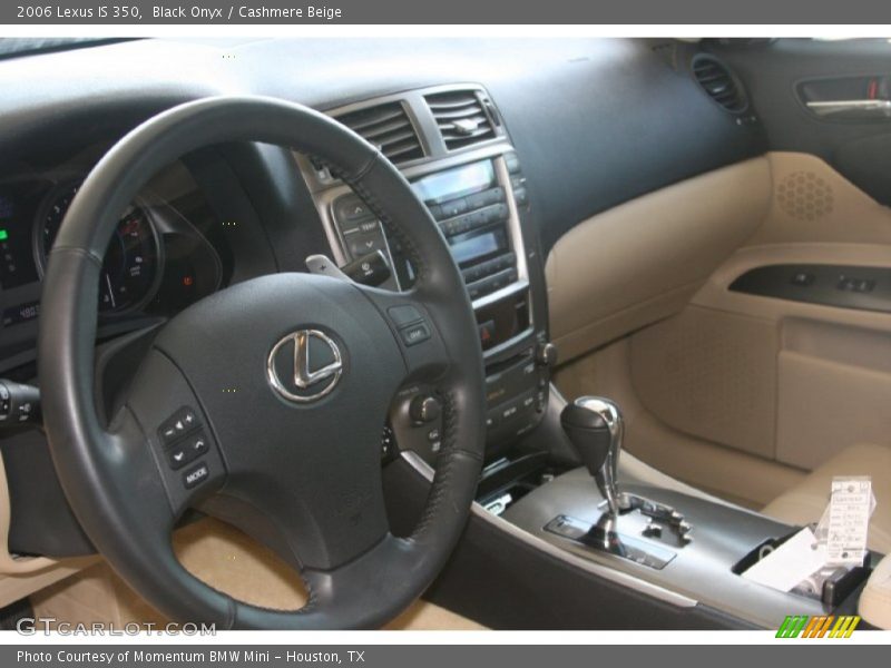 Black Onyx / Cashmere Beige 2006 Lexus IS 350