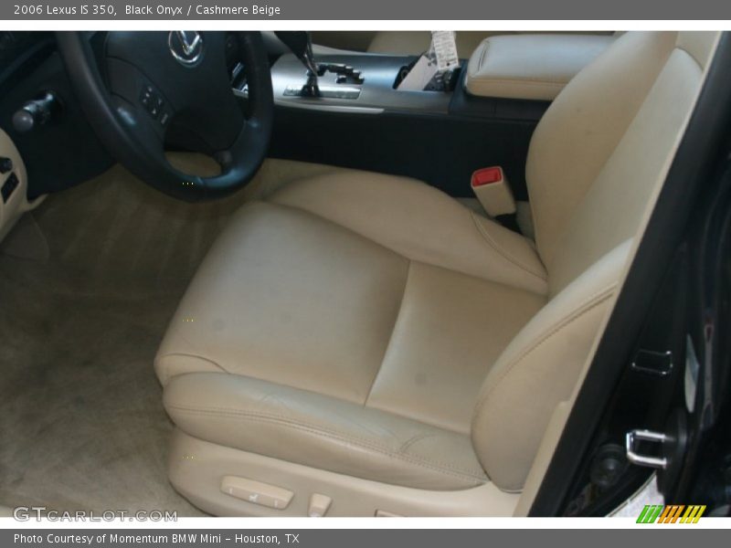 Black Onyx / Cashmere Beige 2006 Lexus IS 350
