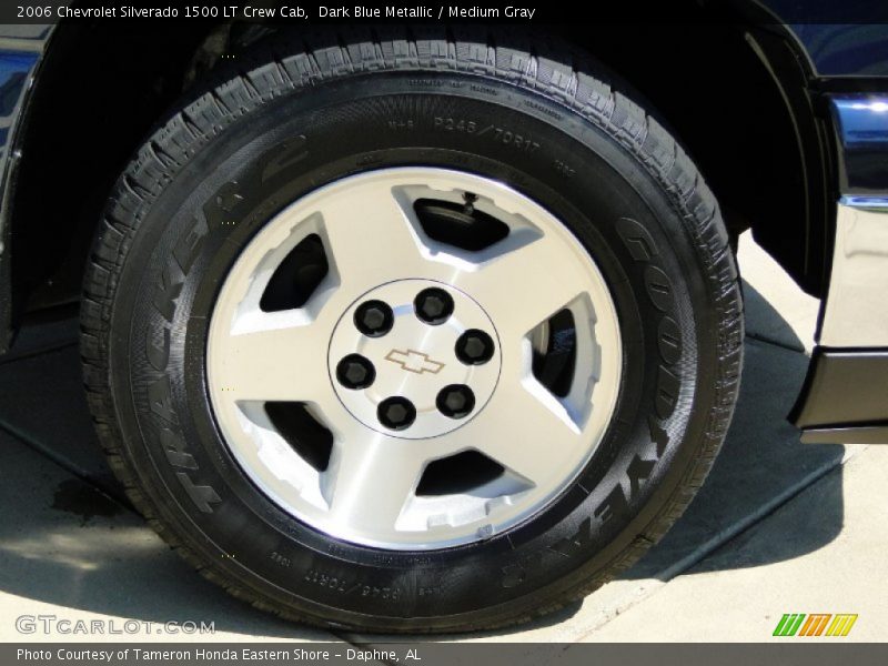 Dark Blue Metallic / Medium Gray 2006 Chevrolet Silverado 1500 LT Crew Cab