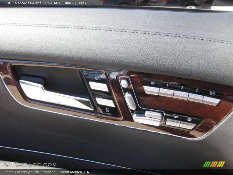 Controls of 2008 CL 63 AMG